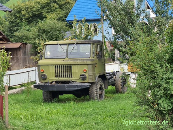 Privater GAZ-66 in der Ukraine