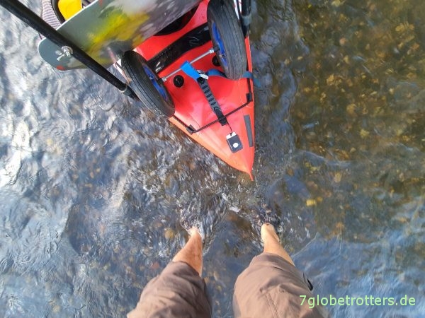 Paddeln auf der Neiße ab Görlitz mit Gumotex Twist und Seawave Luftbooten