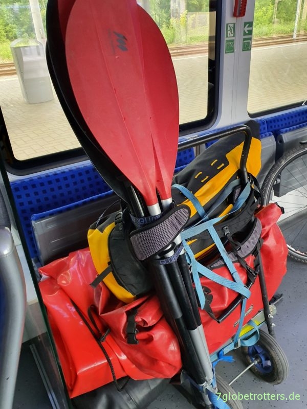 Paddeln durch die Sächsische Schweiz: Elbe Schöna-Königstein-Pirna im Grabner Riverstar und Gumotex Seawave