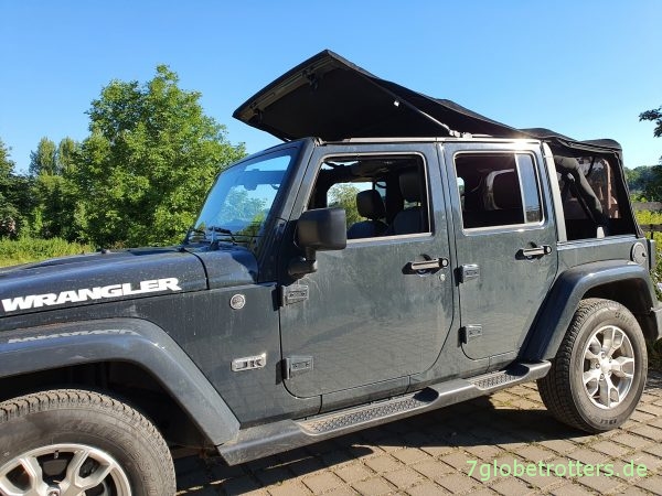Softtop montieren Jeep Wrangler JK Unlimited, Anleitung und Tipps zum Aufbauen