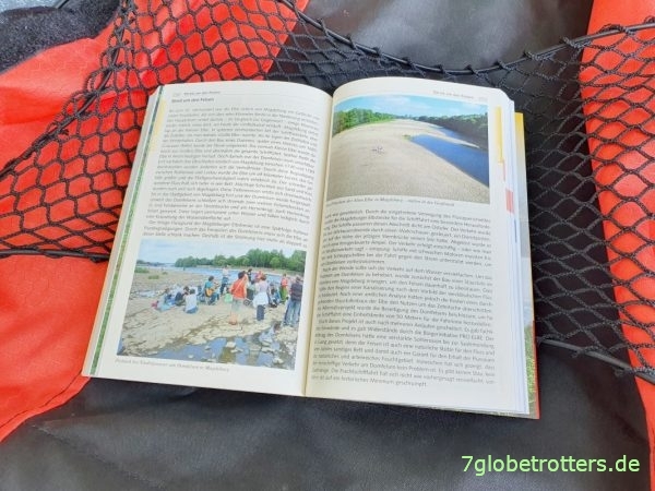 Beim Paddeln schön zu lesen: Der Flussführer "Die Elbe" von Ernst Paul Dörfler