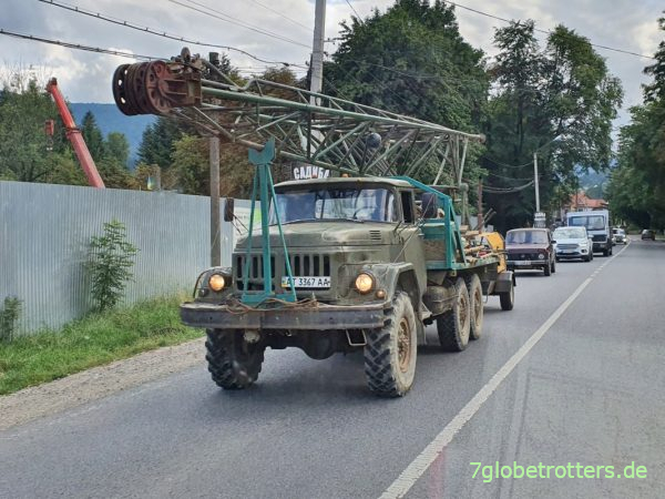 ZIL-131 6x6 Bohrgerät in der Ukraine