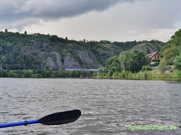 Moldau paddeln ab Prag: Anreise, Einsetzstelle und Schleusen