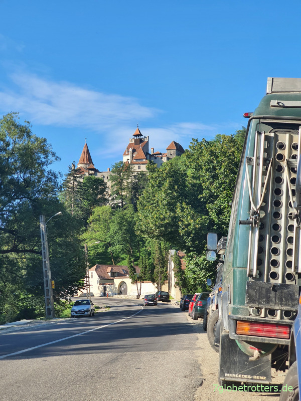 Das angebliche Dracula-Schloss Bran in den rumänischen Karpaten