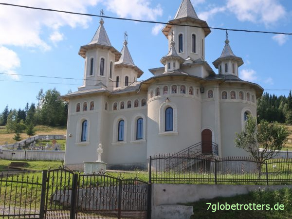 Fahrt zum Kloster Moldovița in der Westmoldau