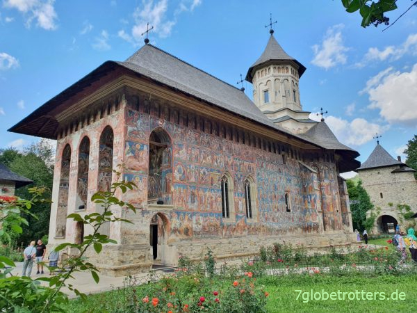 Fahrt zum Kloster Moldovița in der Westmoldau