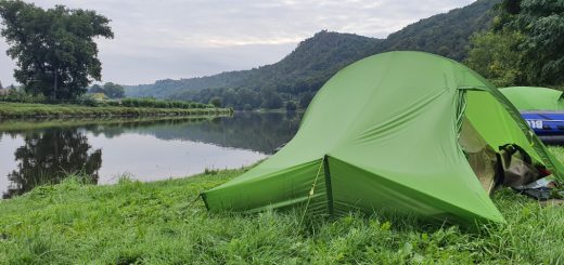 Test Superultraleichtzelt Vaude Lizard SUL 2-3P