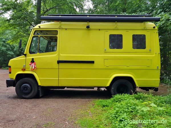 Kurzer Mercedes 609 als ehemalige Berliner Wanne