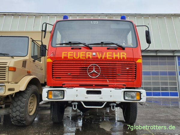 Mercedes 1019 AF Allrad Feuerwehr Fahrerhausfront