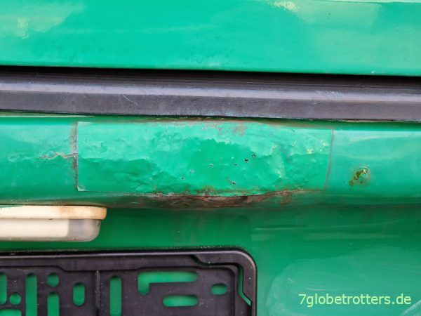 Rostprobleme am Mercedes 711 D