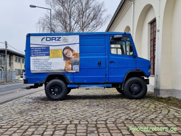 Kurzer Mercedes T2N 814 DA mit Allrad