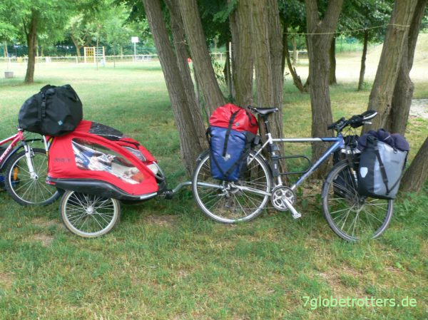 Erfahrungen mit Haltbarkeit der Federgabel mit Fahrradgepäckträger vorn