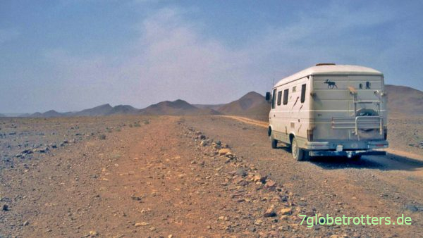 Reiseziele fürs Expeditionsmobil, MB 508 in Marokko
