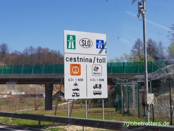 Pflicht zur Mautbox in Slowenien für Wohnmobil über 3,5 t