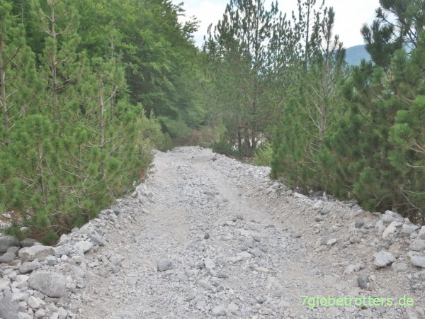Albanien, Offroad im Nationalpark Theth