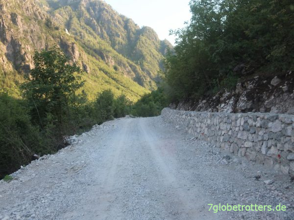 Albanien: Beschreibung der Offroad-Südroute von Theth nach Shkodra