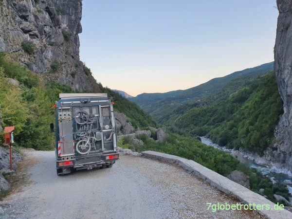 Albanien: Beschreibung der Offroad-Südroute von Theth nach Shkodra