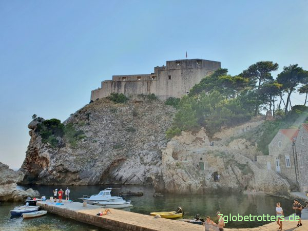Kroatien, Drehort Festung Lovrijenac (Roter Bergfried) Game of Thrones Dubrovnik