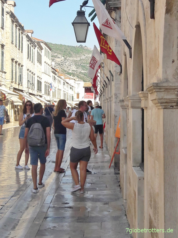 Kroatien, Rundgang Altstadt Dubrovnik Stradun