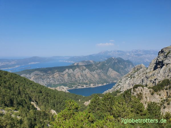 Montenegro: Serpentinen von Kotor nach Cetinje