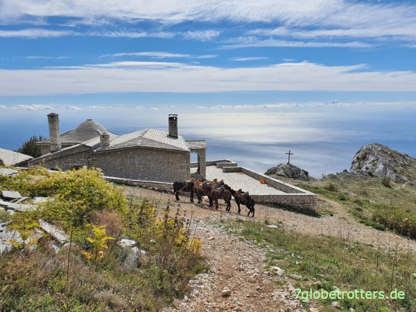  Überlegungen zur besten Wanderroute am Berg Athos mit Karte