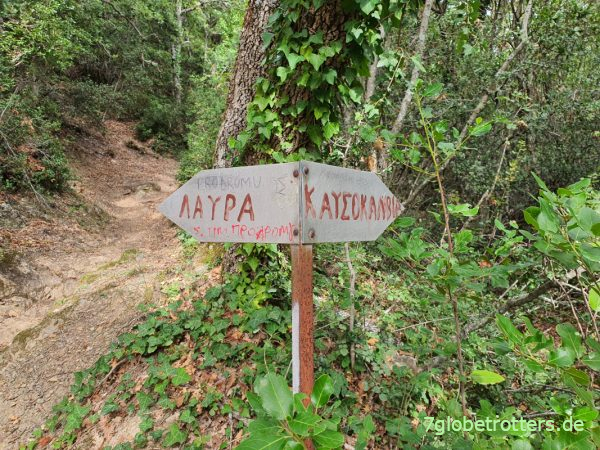  Überlegungen zur besten Wanderroute am Berg Athos mit Karte