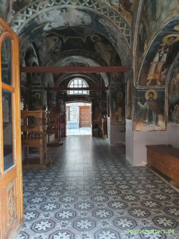 Wandgemälde und Fresken im Kloster KarakalouWandgemälde und Fresken im Kloster Karakalou