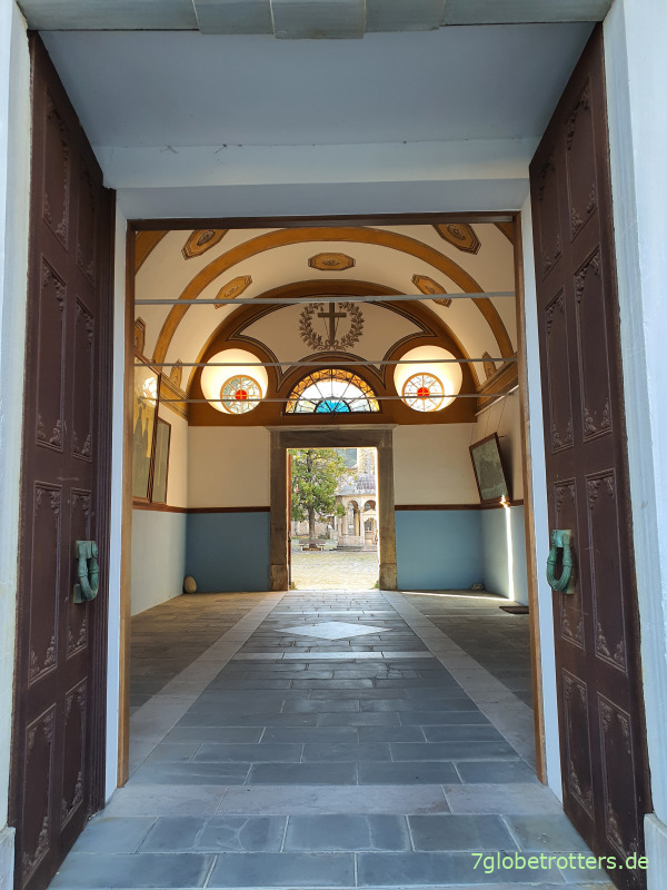 Eingangsportal zum Kloster Iviron