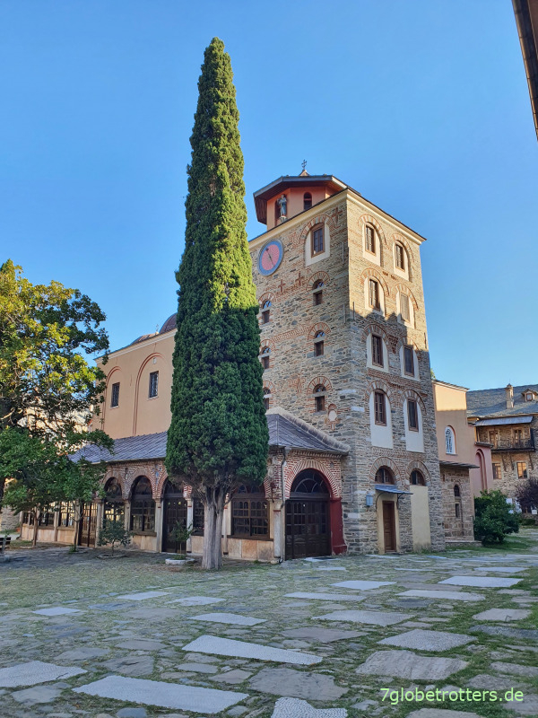 Kirche im Kloster Iviron auf Athos