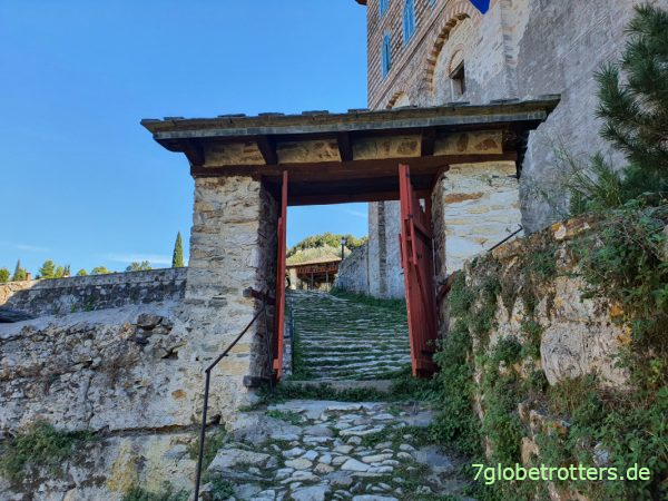 Besuch im serbisch-orthodoxen Kloster Hilandar / Chilandariou auf dem Athos