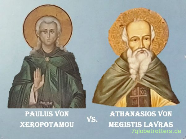 Paulus von Xeropotamou und Athanasios von Megistis Lavras