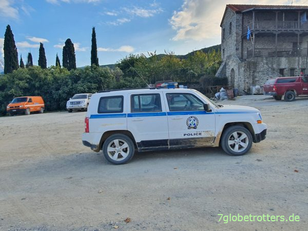 Polizeistation Mönchsrepublik Athos in Karyes