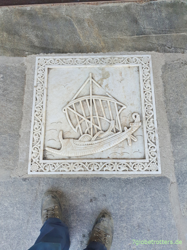Relief am Eingang zum Kloster Koutloumousiou
