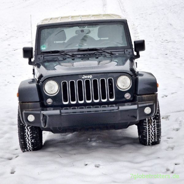 Test der Spurverbreiterung Jeep Wrangler JK