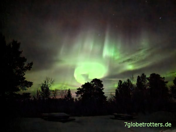 Tipps zum Finden und Fotografieren von Nordlichtern in Kiruna