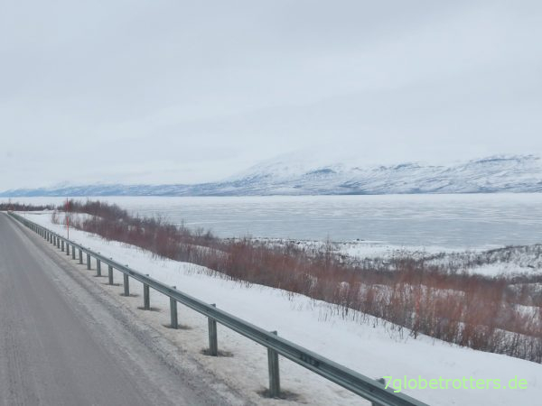 Winter auf der größten norwegischen Insel Hinnøya