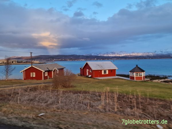 Winter auf der größten norwegischen Insel Hinnøya
