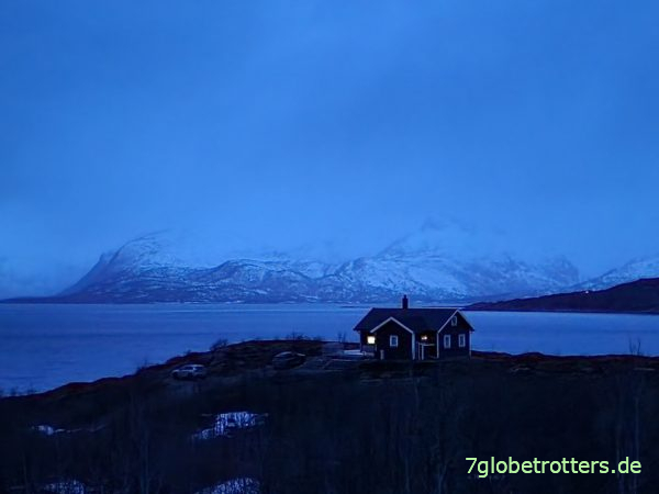 Winter auf den Vesterålen-Inseln in Norwegen