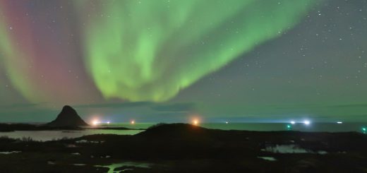 Polarlichter in Nordnorwegen beobachten