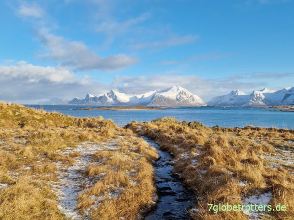 Wanderung zur Nordspitze von Moskenesøya