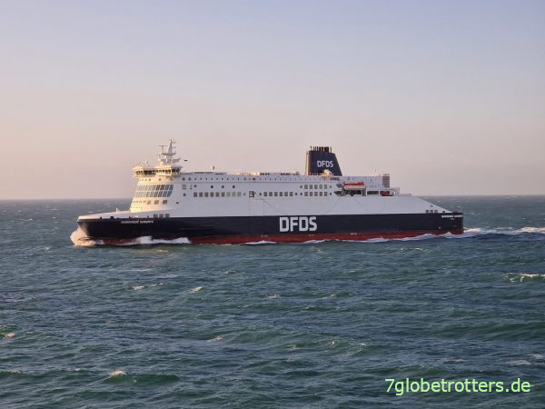 DFDS-Fähre Dunkerque Serways Dover - Dünkirchen
