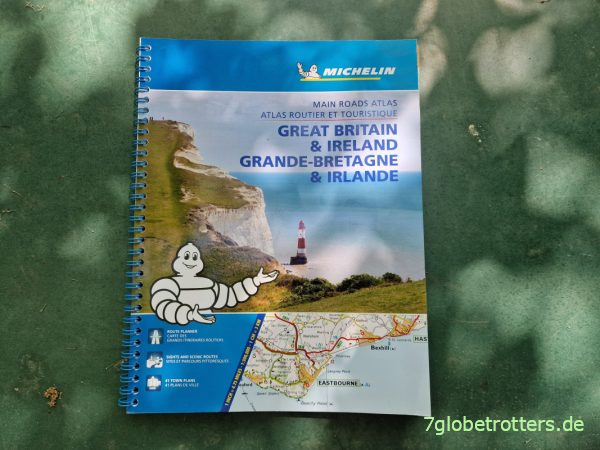 Michelin-Atlas für Großbritannien, Irland und die Isle of Man