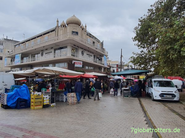 Markttag in Thessaloniki