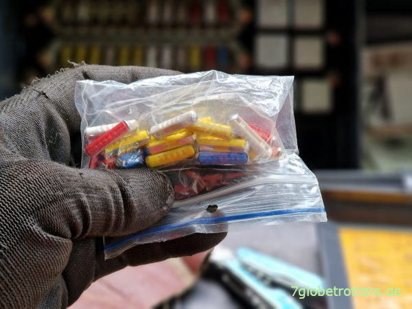 Sicherung defekter Warnblinkanlage Mercedes T2N