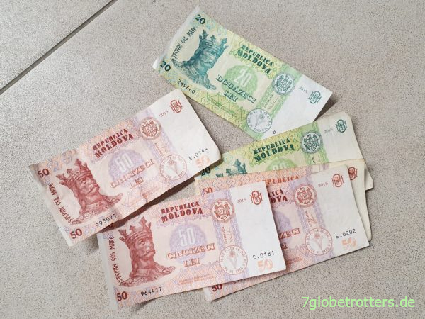 Der Lei ist die Währung von Moldawien