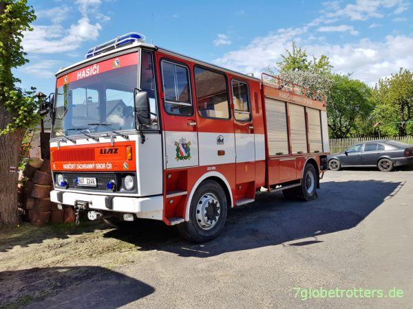 LIAZ 101 4×4 CAS 25 mit Busfahrerhaus vom Karosa 700
