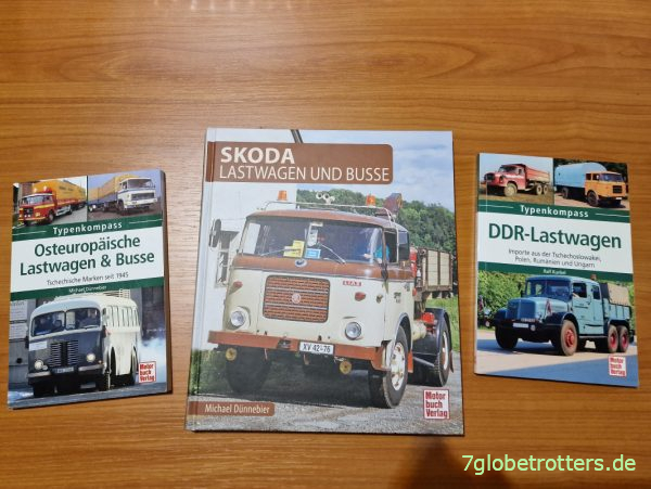 Meine Literaturquellen zu Škoda LKWs