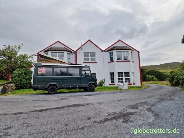 Wohnmobilurlaub am Hostel Killary Harbour Irland