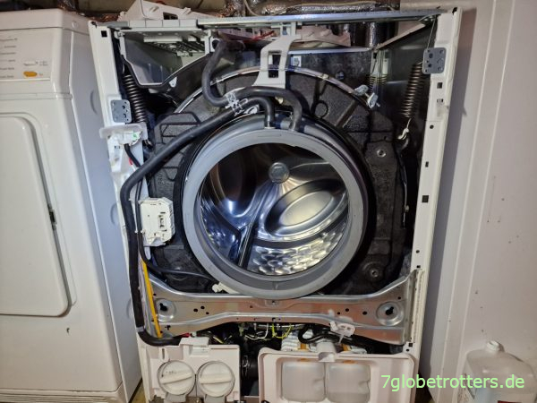 Miele Waschmaschine W1 zerlegen