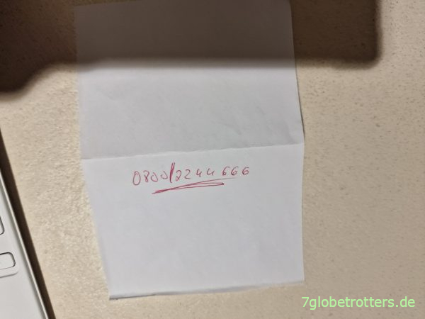 Servicenummer von Miele bei Problemen mit der Waschmaschine